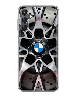 Чехол для Samsung Galaxy A25 (A256) с картинкой «BMW — деталь диска»