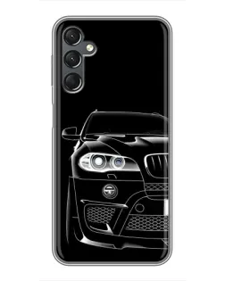 Чехол для Samsung Galaxy A25 (A256) с картинкой «Темный силуэт BMW»