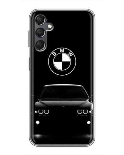 Чехол для Samsung Galaxy A25 (A256) с картинкой «BMW — взгляд из темноты»