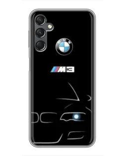 Чехол для Samsung Galaxy A25 (A256) с картинкой «Минималистичный принт BMW M3»