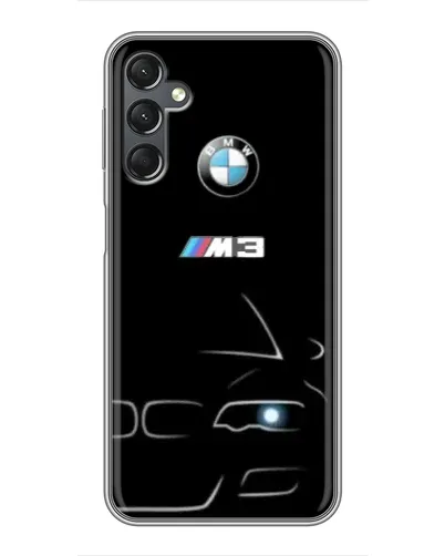 Чехол для Samsung Galaxy A25 (A256) с картинкой «Минималистичный принт BMW M3»