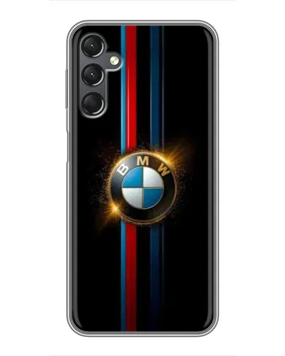 Чехол для Samsung Galaxy A25 (A256) с картинкой «BMW M-Power неон»