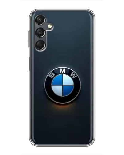 Чехол для Samsung Galaxy A25 (A256) с картинкой «Логотип BMW — минимализм»