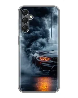 Чехол для Samsung Galaxy A25 (A256) с картинкой «BMW M-Power — абстракция»