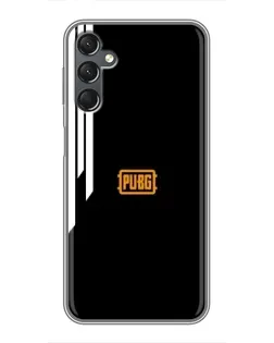 Чехол для Samsung Galaxy A25 (A256) с картинкой «PUBG — вертикальные линии»