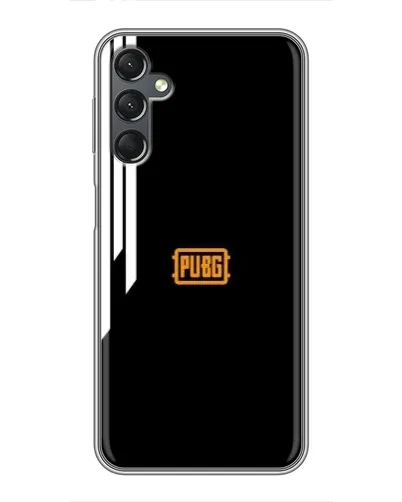Чехол для Samsung Galaxy A25 (A256) с картинкой «PUBG — вертикальные линии»