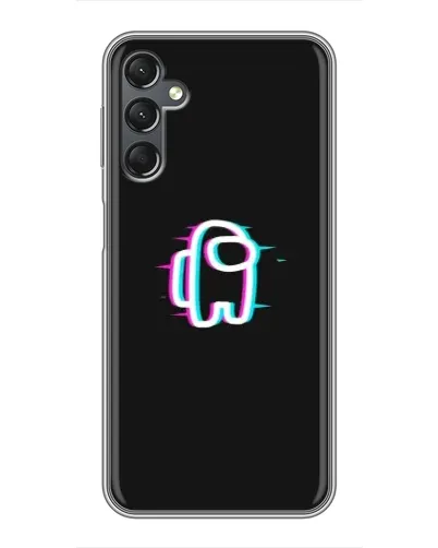 Чехол для Samsung Galaxy A25 (A256) с картинкой «Among Us неон» Чехол для Samsung Galaxy A25 (A256) с картинкой «Among Us неон»