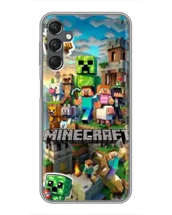 Чехол для Samsung Galaxy A25 (A256) с картинкой «Замок Minecraft» Чехол для Samsung Galaxy A25 (A256) с картинкой «Замок Minecraft»