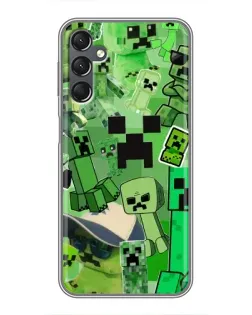 Чехол для Samsung Galaxy A25 (A256) с картинкой «Криперы Minecraft» Чехол для Samsung Galaxy A25 (A256) с картинкой «Криперы Minecraft»