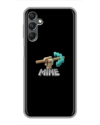 Чехол для Samsung Galaxy A25 (A256) с картинкой «Алмазная кирка»