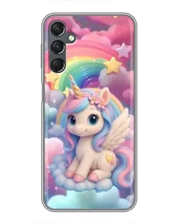 Чехол для Samsung Galaxy A25 (A256) с картинкой «Маленький единорог»