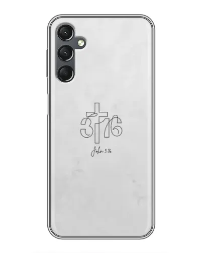 Чехол для Samsung Galaxy A25 (A256) с картинкой «Иоанна 3:16 Крест» Чехол для Samsung Galaxy A25 (A256) с картинкой «Иоанна 3:16 Крест»