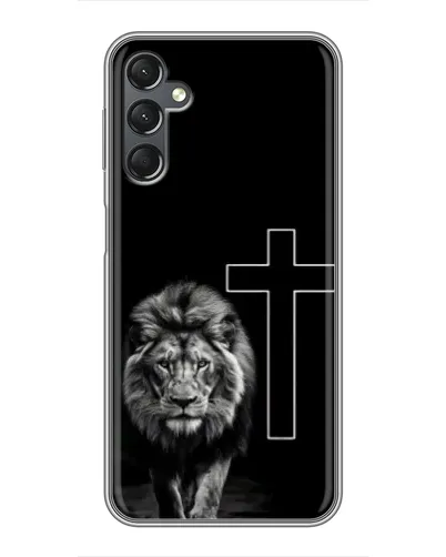 Чехол для Samsung Galaxy A25 (A256) с картинкой «Лев и Крест» Чехол для Samsung Galaxy A25 (A256) с картинкой «Лев и Крест»