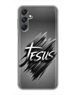 Чехол для Samsung Galaxy A25 (A256) с картинкой «Надпись Jesus Graffiti» Чехол для Samsung Galaxy A25 (A256) с картинкой «Надпись Jesus Graffiti»