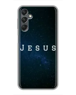 Чехол для Samsung Galaxy A25 (A256) с картинкой «Звездное небо Jesus» Чехол для Samsung Galaxy A25 (A256) с картинкой «Звездное небо Jesus»