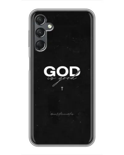 Чехол для Samsung Galaxy A25 (A256) с картинкой «GOD — Бог над всем» Чехол для Samsung Galaxy A25 (A256) с картинкой «GOD — Бог над всем»