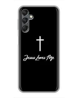 Чехол для Samsung Galaxy A25 (A256) с картинкой «Иисус любит тебя» Чехол для Samsung Galaxy A25 (A256) с картинкой «Иисус любит тебя»