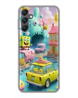 Чохол для Samsung Galaxy A25 (A256) з картинкою «Монстр-трак пригоди»
