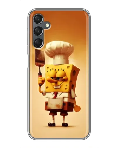 Чехол для Samsung Galaxy A25 (A256) с картинкой «Губка Боб повар» Чехол для Samsung Galaxy A25 (A256) с картинкой «Губка Боб повар»