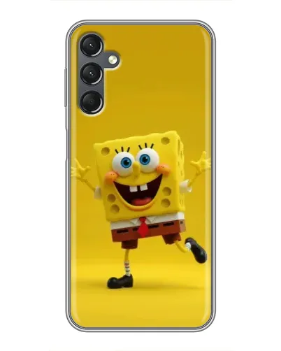 Чехол для Samsung Galaxy A25 (A256) с картинкой «Позитивный Губка Боб» Чехол для Samsung Galaxy A25 (A256) с картинкой «Позитивный Губка Боб»