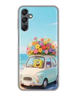 Чехол для Samsung Galaxy A25 (A256) с картинкой «Автомобильное путешествие»