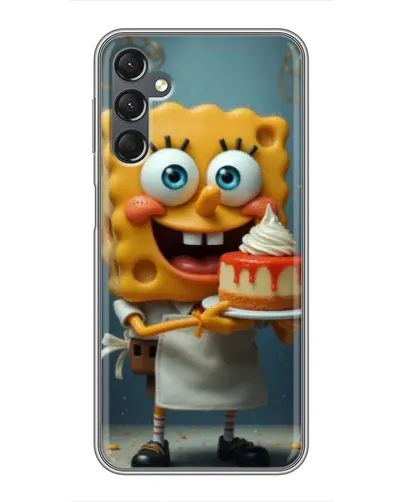 Чехол для Samsung Galaxy A25 (A256) с картинкой «Повар Спанч Боб» Чехол для Samsung Galaxy A25 (A256) с картинкой «Повар Спанч Боб»