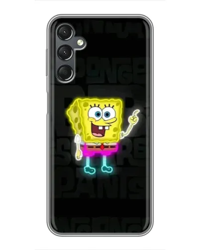 Чехол для Samsung Galaxy A25 (A256) с картинкой «Неоновый Губка Боб» Чехол для Samsung Galaxy A25 (A256) с картинкой «Неоновый Губка Боб»