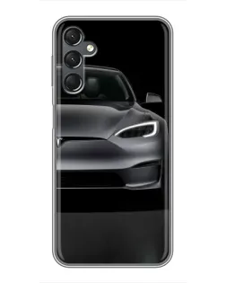 Чехол для Samsung Galaxy A25 (A256) с картинкой «Tesla Model S Look» Чехол для Samsung Galaxy A25 (A256) с картинкой «Tesla Model S Look»