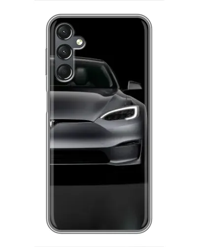 Чехол для Samsung Galaxy A25 (A256) с картинкой «Tesla Model S Look»