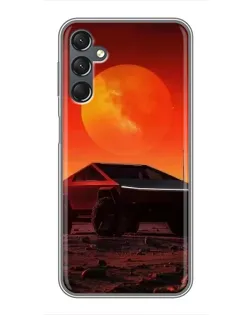 Чехол для Samsung Galaxy A25 (A256) с картинкой «Cybertruck на Марсе» Чехол для Samsung Galaxy A25 (A256) с картинкой «Cybertruck на Марсе»