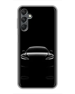 Чехол для Samsung Galaxy A25 (A256) с картинкой «Силуэт Tesla Night» Чехол для Samsung Galaxy A25 (A256) с картинкой «Силуэт Tesla Night»