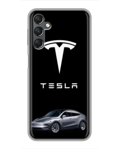 Чехол для Samsung Galaxy A25 (A256) с картинкой «Tesla Model Y»