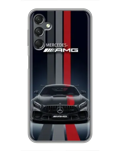 Чехол для Samsung Galaxy A25 (A256) с картинкой «Mercedes — белый карбон» Чехол для Samsung Galaxy A25 (A256) с картинкой «Mercedes — белый карбон»