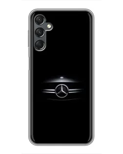 Чехол для Samsung Galaxy A25 (A256) с картинкой «Mercedes — абстрактные линии»