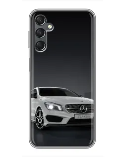 Чехол для Samsung Galaxy A25 (A256) с картинкой «Mercedes AMG GT Silver»