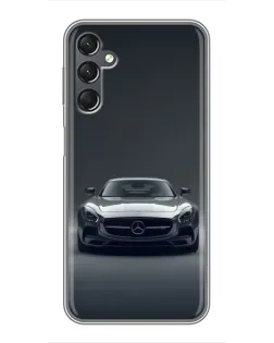 Чохол для Samsung Galaxy A25 (A256) з картинкою «Mercedes на чорному»