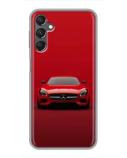 Чохол для Samsung Galaxy A25 (A256) з картинкою «Червоний Mercedes AMG»