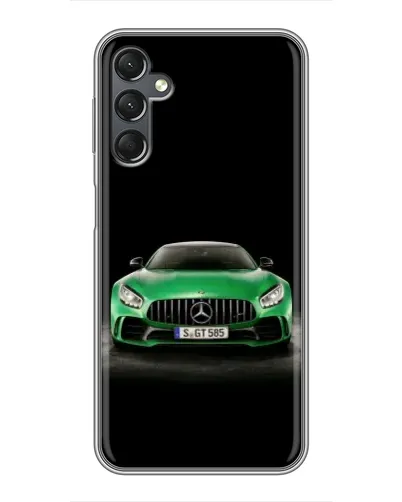 Чехол для Samsung Galaxy A25 (A256) с картинкой «Mercedes — неоновый лого» Чехол для Samsung Galaxy A25 (A256) с картинкой «Mercedes — неоновый лого»