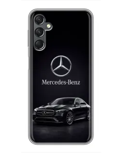 Чехол для Samsung Galaxy A25 (A256) с картинкой «Mercedes — решетка радиатора»