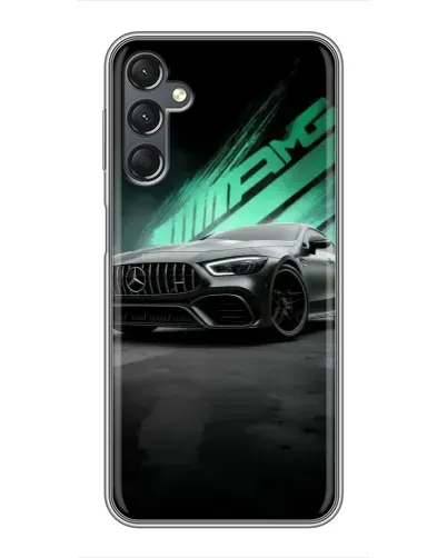 Чехол для Samsung Galaxy A25 (A256) с картинкой «Темный Mercedes AMG» Чехол для Samsung Galaxy A25 (A256) с картинкой «Темный Mercedes AMG»