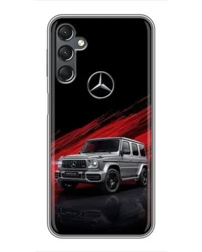 Чехол для Samsung Galaxy A25 (A256) с картинкой «Mercedes G-Class красный» Чехол для Samsung Galaxy A25 (A256) с картинкой «Mercedes G-Class красный»