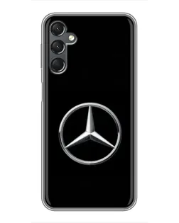 Чехол для Samsung Galaxy A25 (A256) с картинкой «Mercedes классический лого»