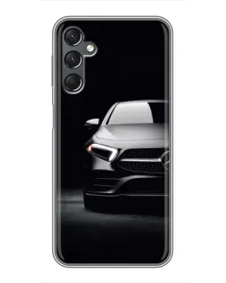 Чехол для Samsung Galaxy A25 (A256) с картинкой «Свет фар Mercedes»