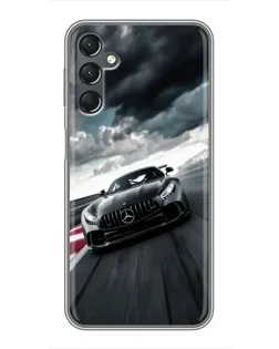 Чехол для Samsung Galaxy A25 (A256) с картинкой «Гоночный Mercedes AMG»