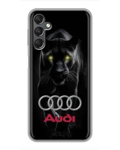 Чехол для Samsung Galaxy A25 (A256) с картинкой «Пантера и Audi» Чехол для Samsung Galaxy A25 (A256) с картинкой «Пантера и Audi»
