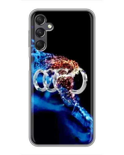 Чехол для Samsung Galaxy A25 (A256) с картинкой «Энергия лого Audi» Чехол для Samsung Galaxy A25 (A256) с картинкой «Энергия лого Audi»