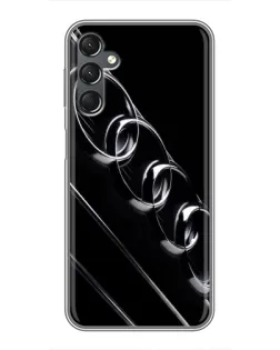 Чехол для Samsung Galaxy A25 (A256) с картинкой «Audi — абстрактные кольца»