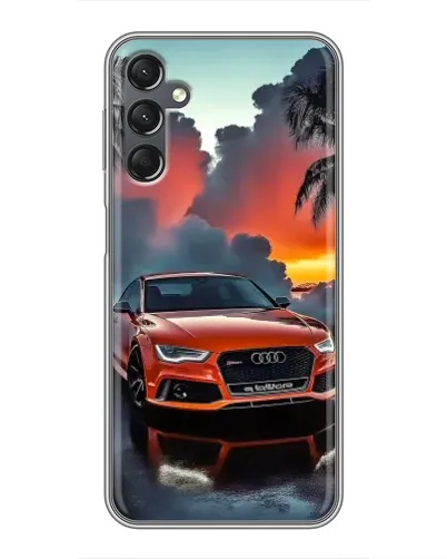 Чехол для Samsung Galaxy A25 (A256) с картинкой «Audi — закат» Чехол для Samsung Galaxy A25 (A256) с картинкой «Audi — закат»