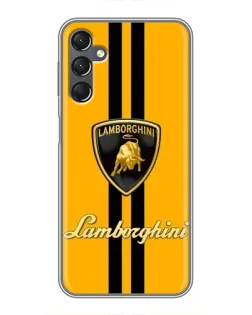 Чехол для Samsung Galaxy A25 (A256) с картинкой «Lamborghini Stripe желтый» Чехол для Samsung Galaxy A25 (A256) с картинкой «Lamborghini Stripe желтый»