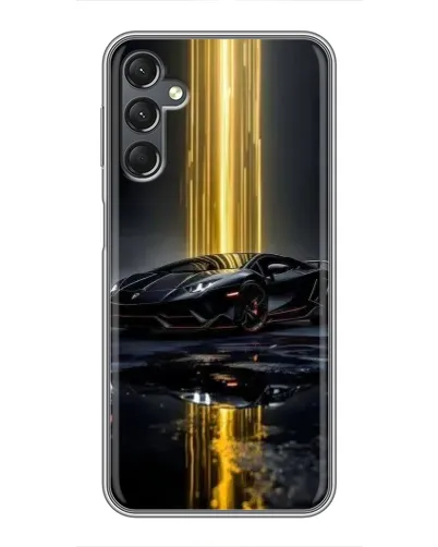 Чехол для Samsung Galaxy A25 (A256) с картинкой «Ночной Lamborghini драйв» Чехол для Samsung Galaxy A25 (A256) с картинкой «Ночной Lamborghini драйв»